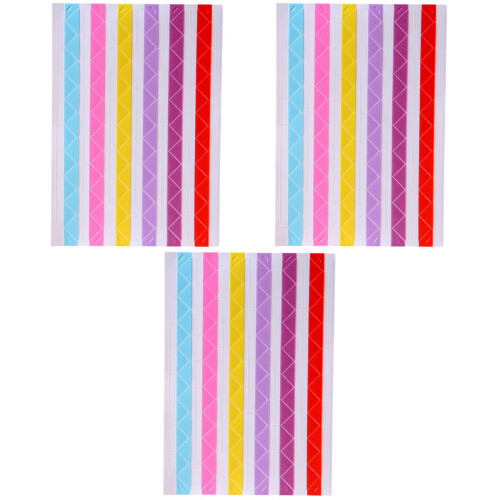 30 Blatt Foto Ecken Aufkleber Set 102 Regenbogenfarben 2