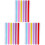 30 Blatt Foto Ecken Aufkleber Set 102 Regenbogenfarben 2