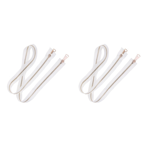 4 Unidades Doble De Metal Para Ropa Accesorios 1