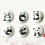 12 Pièces Double Couche Motif Panda Pour Entraînement 10