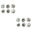 12 Pièces Double Couche Motif Panda Pour Entraînement 6