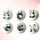 12 Pièces Double Couche Motif Panda Pour Entraînement 11