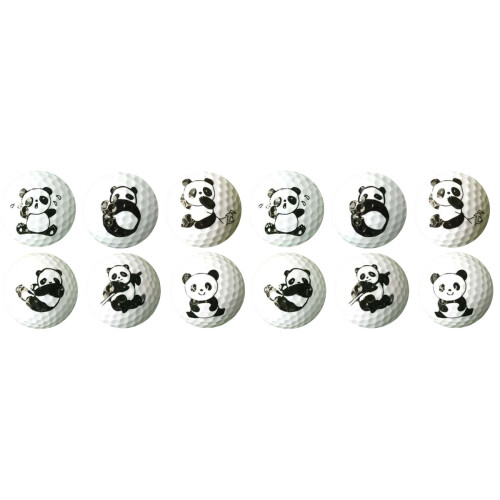 12 Pièces Double Couche Motif Panda Pour Entraînement 1