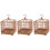 3 Sets Bird Display Cage With Base Tray And Hanging Hook 4