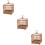 3 Sets Bird Display Cage With Base Tray And Hanging Hook 9