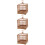 3 Sets Bird Display Cage With Base Tray And Hanging Hook 8