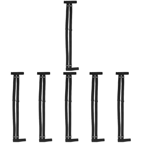 6 Pcs Portable Snowboard Carrying Strap Adjustable Fixed Strap 2