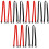 12 Pcs Snowboard Boot Carrier Straps For Carry 3