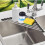 Στραγγιστήρι πιάτων πολλαπλών χρήσεων, σουρωτήρι πάνω από τον νεροχύτη για 5