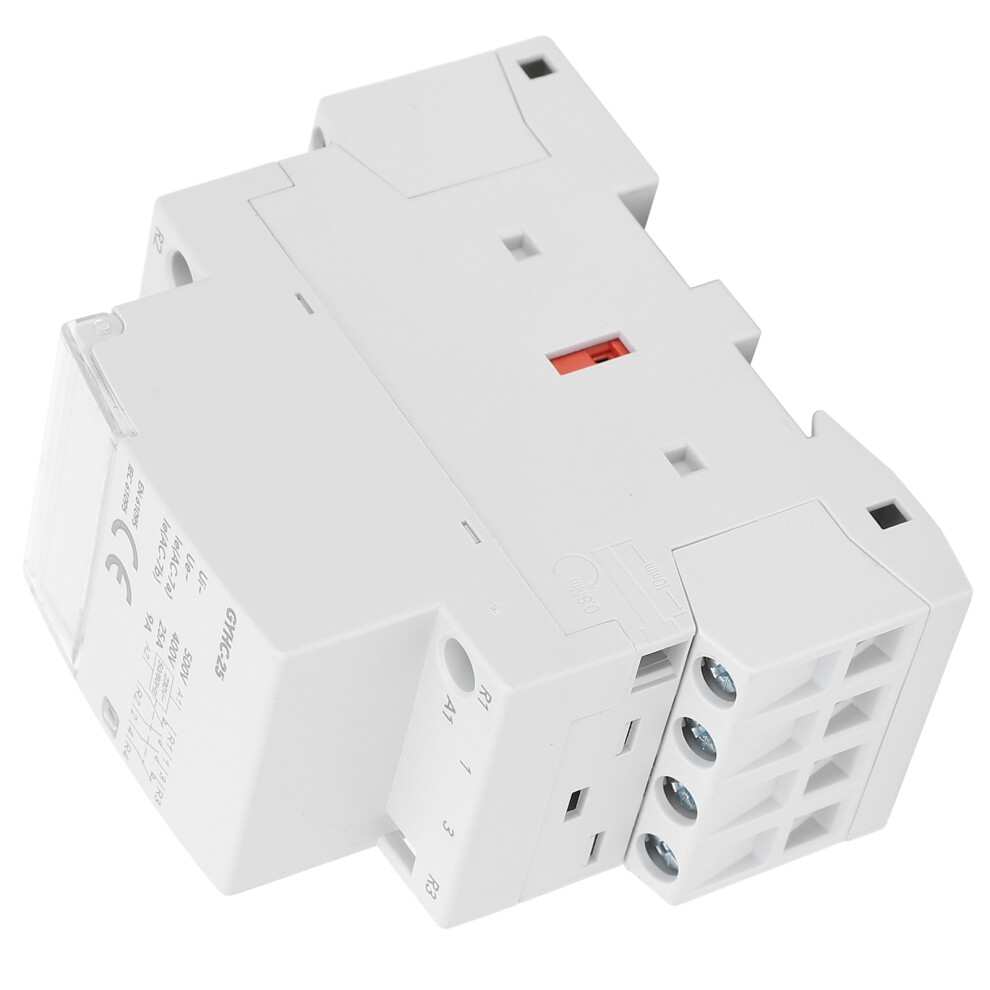 Modular White Contactor 50Hz 4P Gyhcâ25 25A Ip20 Ip40 Durable 8481359663986