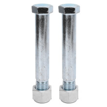 2Pcs Bagger Pin 25mm Mangan Stahl Tragen
