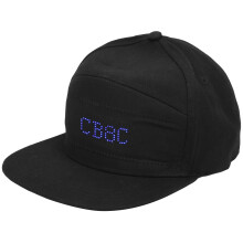 RGB-LED-Cottonmütze mit App-Steuerung, verstellbar für 50-60 cm
