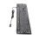 104-Key Retro Gaming Keyboard Wired Black Ergonomic Versatile 15