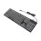 104-Key Retro Gaming Keyboard Wired Black Ergonomic Versatile 7