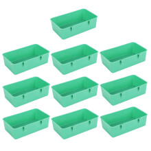 10Pcs Vogelfutter Wasser Feeder Kunststoff