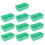 10Pcs Vogelfutter Wasser Feeder Kunststoff 1