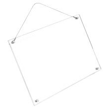 2 Bilderrahmen Transparent Zertifikatsrahmen Wandanhänger