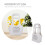 6 Papier-Blumenstrauß-Verpackungsbeutel (Weiß) 7