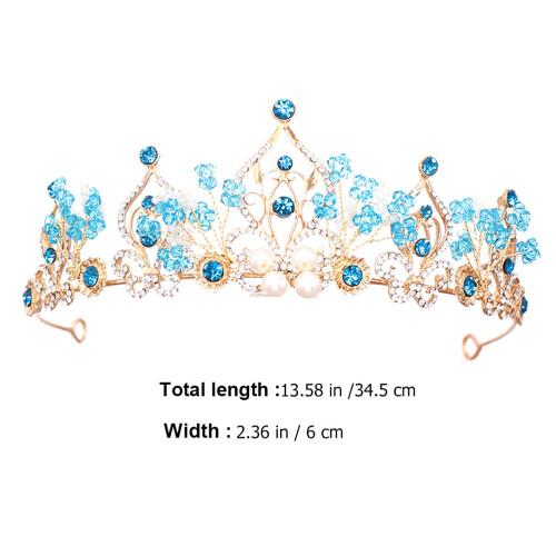2 Kleine Kopfschmuck Krone Diadem 1