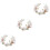 3 Feenblumen Kopfschmuck Perlenkranz Mit Band 5