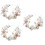 3 Feenblumen Kopfschmuck Perlenkranz Mit Band 7
