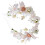 3 Feenblumen Kopfschmuck Perlenkranz Mit Band 10