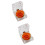 2 Ewigkeitsrose Aus Getrockneter Mit Schubladenbox Orange 7