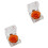 2 Ewigkeitsrose Aus Getrockneter Mit Schubladenbox Orange 3