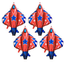 12 Jet Fighter Aluminiumfolien Luftballons Für Kinder Und Party