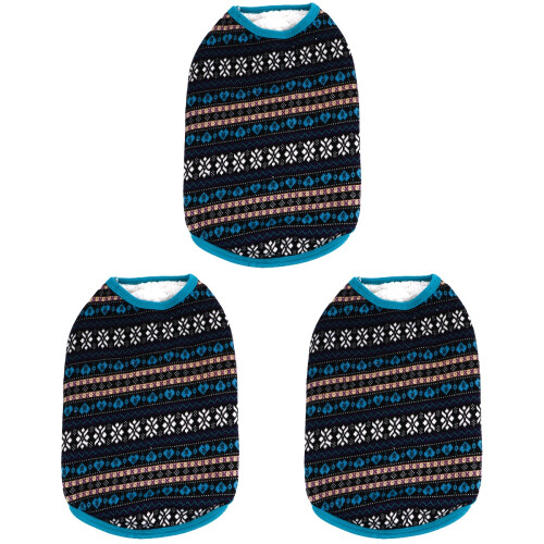 3Stk. Pet Turtleneck Pullover Strickjacke Für 2