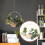 2 Nordic Wind Ringlampe Simulation Bandlampe Pendelleuchte 10