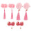 2 Sets/6 Kinder Quasten Haarspange Haarclip 1