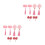 2 Sets/6 Kinder Quasten Haarspange Haarclip 2