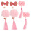 2 Sets/6 Kinder Quasten Haarspange Haarclip 10