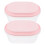3 Sets 2-teilige Oval Cake Boxes Kunststoff Behälter 2