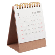 3Stück Multifunktionales Spiralgebundenes Stehkalender Für Büro