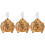 3 Geschnitzter Räucherstäbchenhalter Aromatherapie (Gold) 10