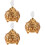 3 Geschnitzter Räucherstäbchenhalter Aromatherapie (Gold) 7
