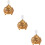 3 Geschnitzter Räucherstäbchenhalter Aromatherapie (Gold) 5
