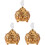 3 Geschnitzter Räucherstäbchenhalter Aromatherapie (Gold) 3