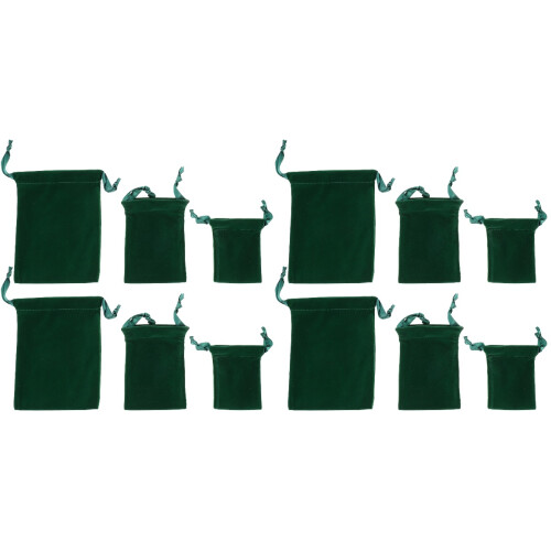 12 Zugband Beutel Für Schmuck Geschenk Verpackung 2