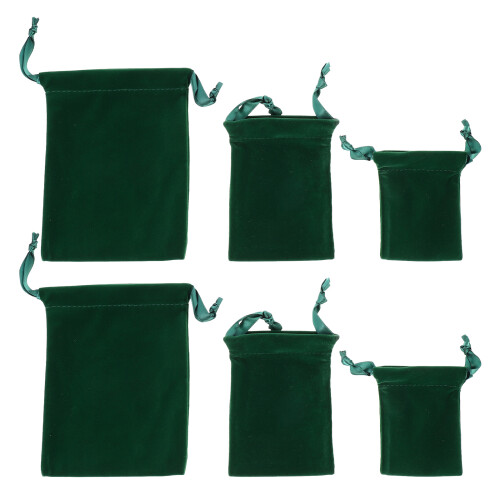 12 Zugband Beutel Für Schmuck Geschenk Verpackung 1