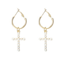 2 Paar Perlen Ohrringe Hängeohrringe Ohrschmuck Für Frauen