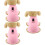 3Stk Plüsch Haustier Jacke Welpen Xs Pink 7