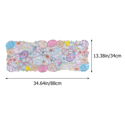 3 Stk. Ostern Tischset Party-Tischsets Hasen-Tischset -Ei-Set 1