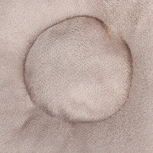 2 Stück Baby Creme Runde Form Foto Requisiten – Weiche Fotohilfsmittel Kissen
