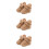 3 Paar Baby Schuhe Sneaker Plüsch Vorläufer Anti 9