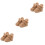 3 Paar Baby Schuhe Sneaker Plüsch Vorläufer Anti 6