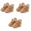 3 Paar Baby Schuhe Sneaker Plüsch Vorläufer Anti 4