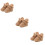 3 Paar Baby Schuhe Sneaker Plüsch Vorläufer Anti 10
